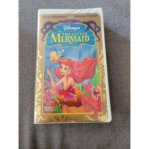 Disney’s Masterpiece The Little Mermaid Fully Restored Special Edition VHS 1998